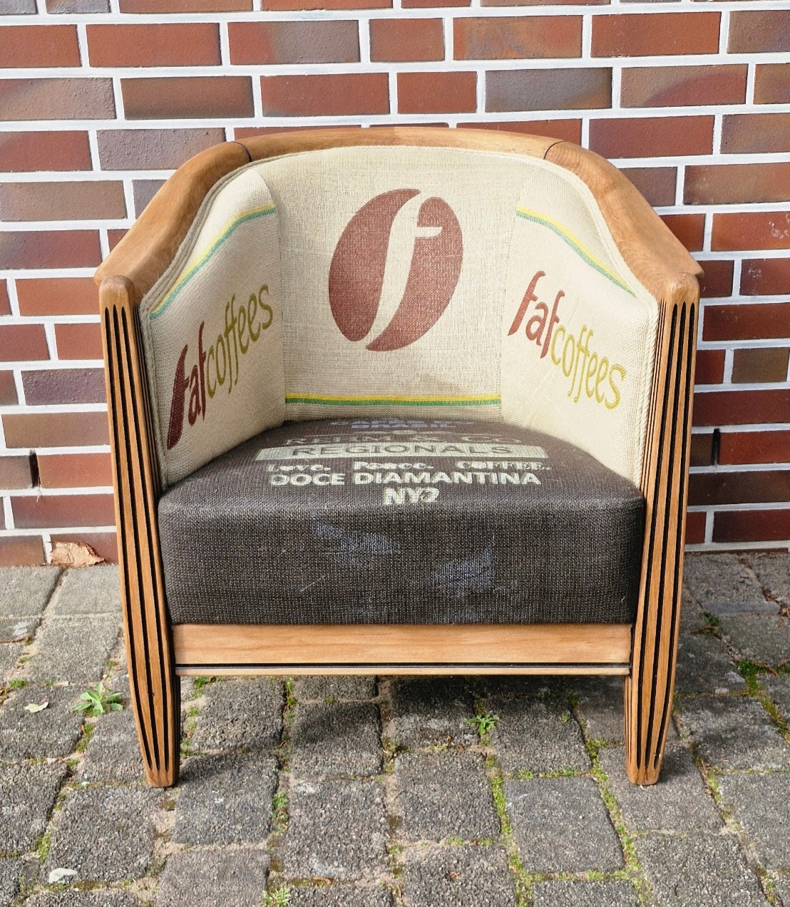 A flying spirit of the coffee beans Collection